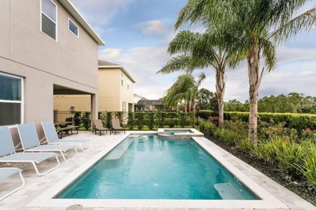 Luxurious Modern Villa Near Disney With Theater, Pool And Spa In Encore Resort At Reunion Orlando Exterior foto