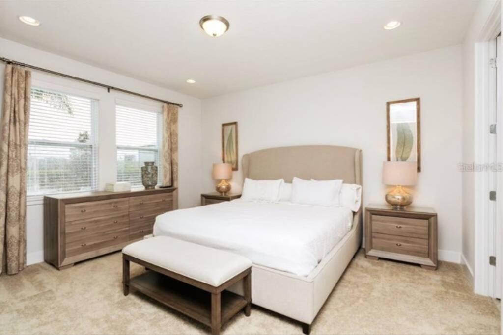 Luxurious Modern Villa Near Disney With Theater, Pool And Spa In Encore Resort At Reunion Orlando Exterior foto